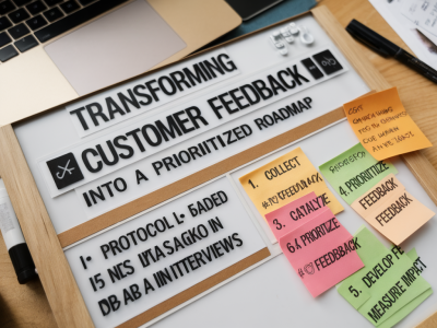 Transformer les feedbacks clients en une roadmap priorisée : protocole en six étapes basé sur nps et interviews