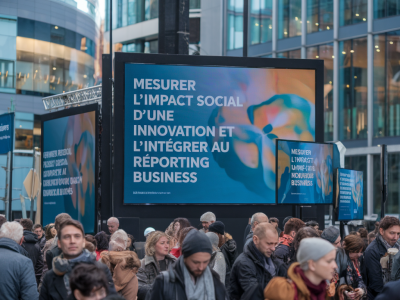 Mesurer l'impact social d'une innovation et l'intégrer au reporting business