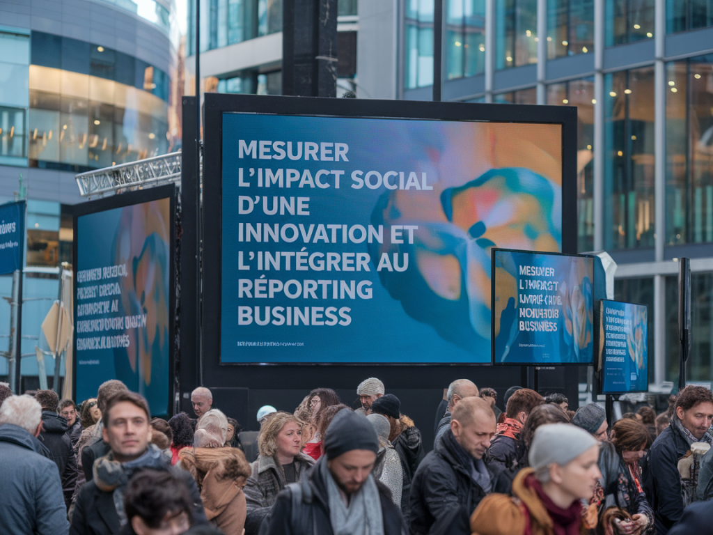 Mesurer l'impact social d'une innovation et l'intégrer au reporting business