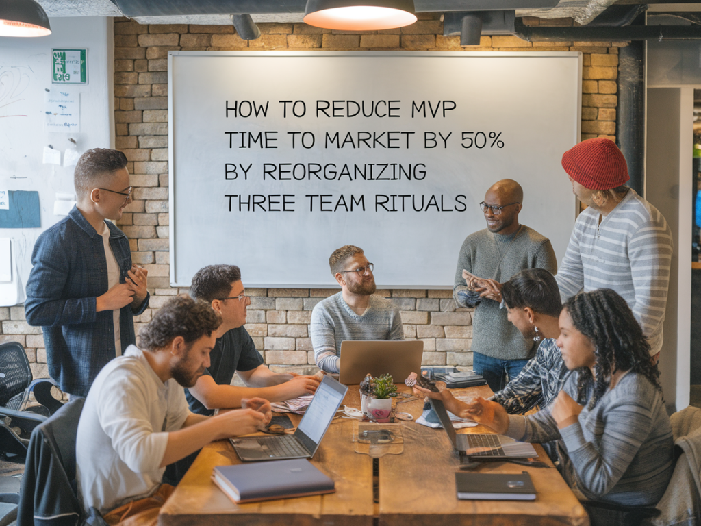 Comment réduire de moitié le time to market d'un mvp en réorganisant trois rituels d'équipe