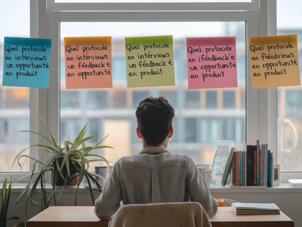 Quel protocole en cinq interviews pour transformer un feedback négatif en opportunité produit