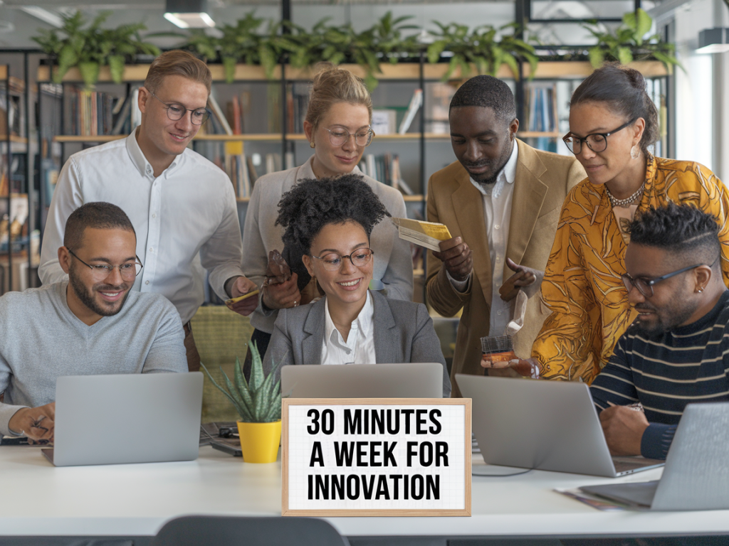 Mettre en place une veille d'innovation utile avec 30 minutes par semaine par collaborateur