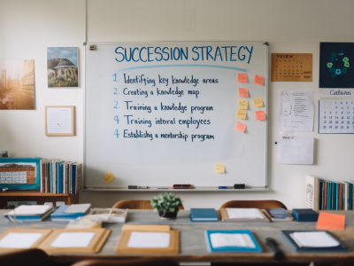 Structurer un plan de succession pour garder les connaissances clés en interne