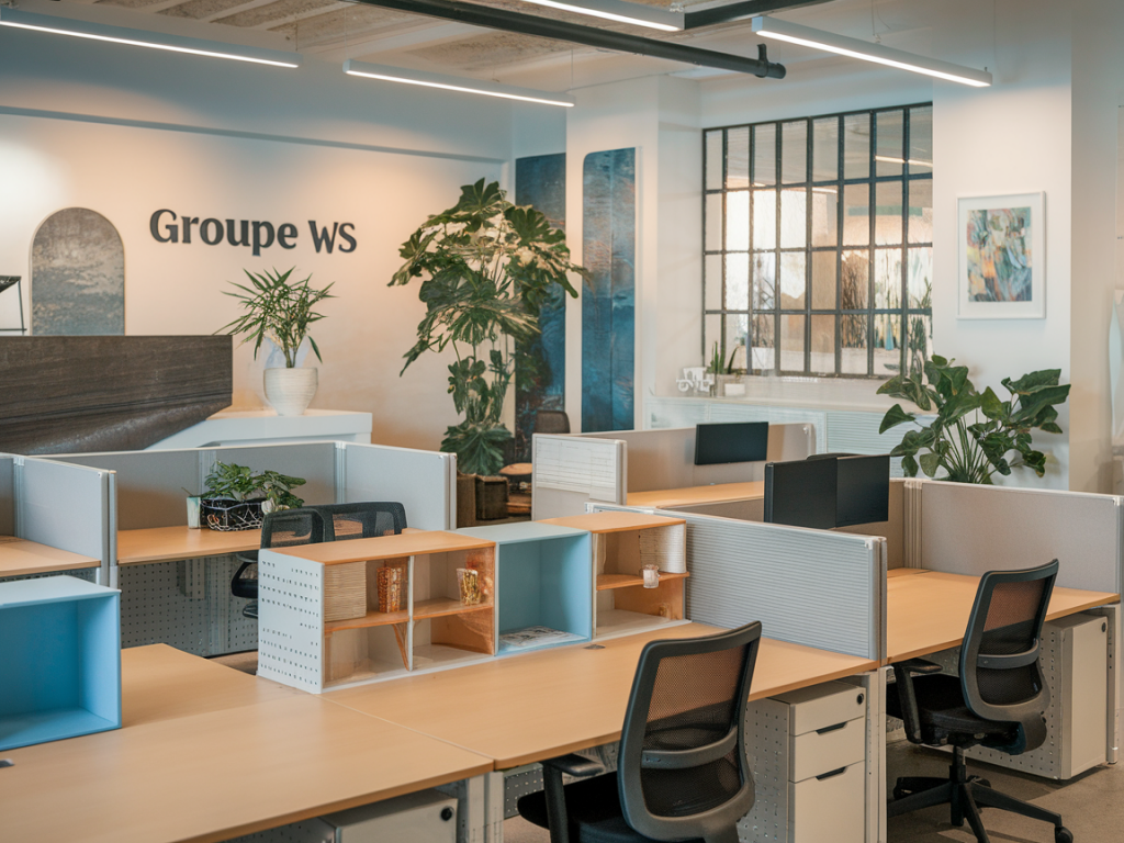 Groupe WS : espaces de travail modulables à Paris réservables à l'heure