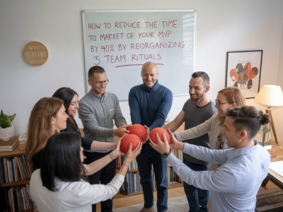 Comment réduire le time to market de vos mvp de 40% en réorganisant 3 rituels d'équipe